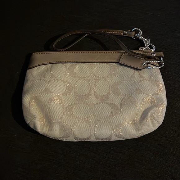 Sparkly Coach wristlet - Picture 2 of 2